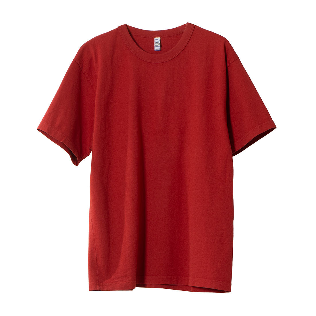 ロサンゼルスアパレル LOS ANGELES APPAREL SHORT SLEEVE BINDING GARMENT DYE T-SHIRT （RED） RED
