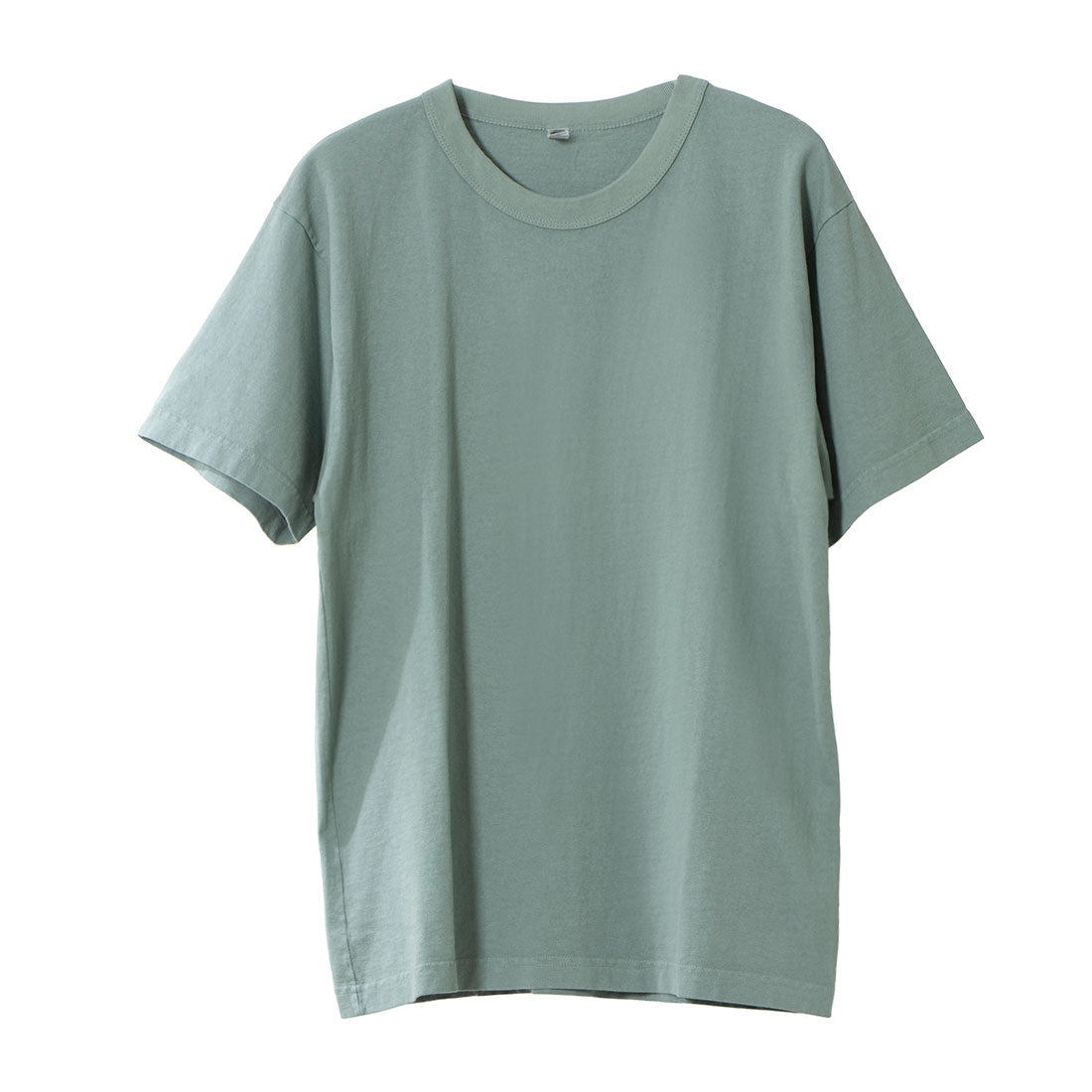 ロサンゼルスアパレル LOS ANGELES APPAREL SHORT SLEEVE BINDING GARMENT DYE T-SHIRT （AT/GREEN） AT/GREEN