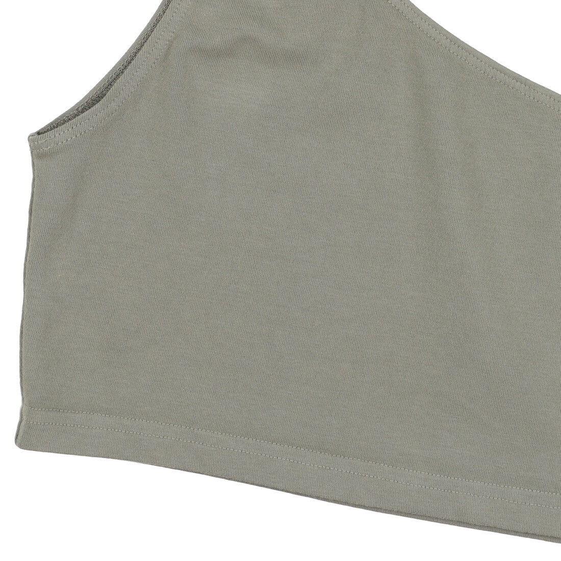 ロサンゼルスアパレル LOS ANGELES APPAREL GARMENT DYE ONE SHOULDER CROP TOP