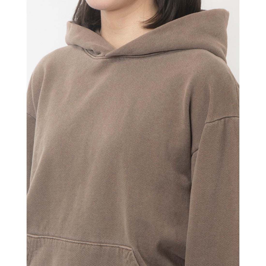 ロサンゼルスアパレル LOS ANGELES APPAREL GARMENT DYE 14OZ. HEAVY FLEECE HOODED PULLOVER SWEATSHIRT