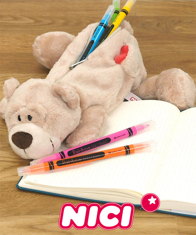 Niki NICI Niki Figure Pouch Plush Pen Case Shaun the Sheep Bitzer Character Pouch Small Item Holder NICI nici-f-pouch2