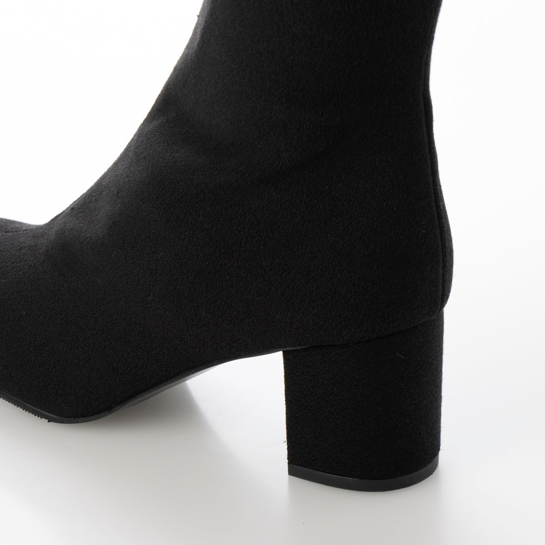 アイケープラス IKplus 【日本製】【ネット限定】美脚膝下丈ストレッチロングブーツ ■ブラックアムンゼン■