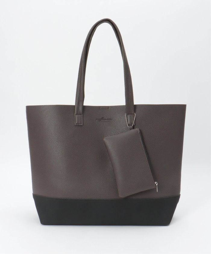 イッカ ikka 【雑誌MonoMax4月号掲載】バイカラーシュリンクトートバッグ （ベージュ） ベージュ