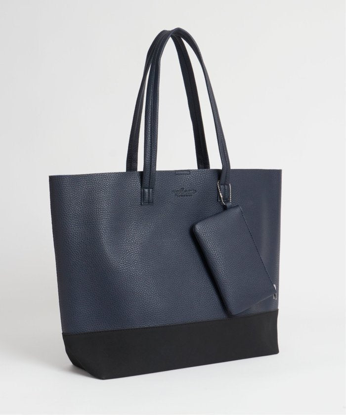 イッカ ikka 【雑誌MonoMax4月号掲載】バイカラーシュリンクトートバッグ （ベージュ） ベージュ