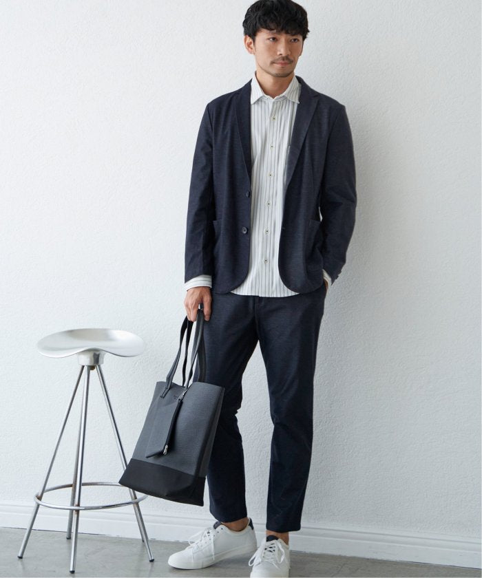 イッカ ikka 【雑誌MonoMax4月号掲載】バイカラーシュリンクトートバッグ （ベージュ） ベージュ