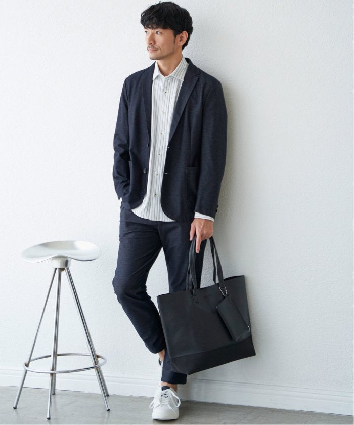 イッカ ikka 【雑誌MonoMax4月号掲載】バイカラーシュリンクトートバッグ （ベージュ） ベージュ