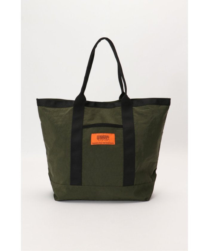 イッカ ikka UNIVERSAL OVERALL Washerトートバッグ （オリーブ） オリーブ