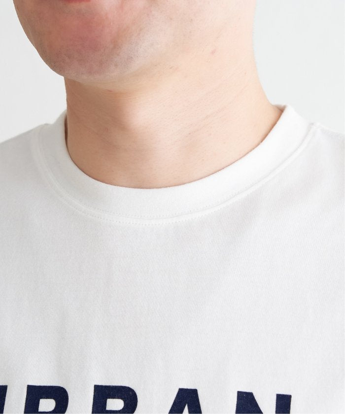 イッカ ikka URBANフロッキープリントT （ブラック） ブラック
