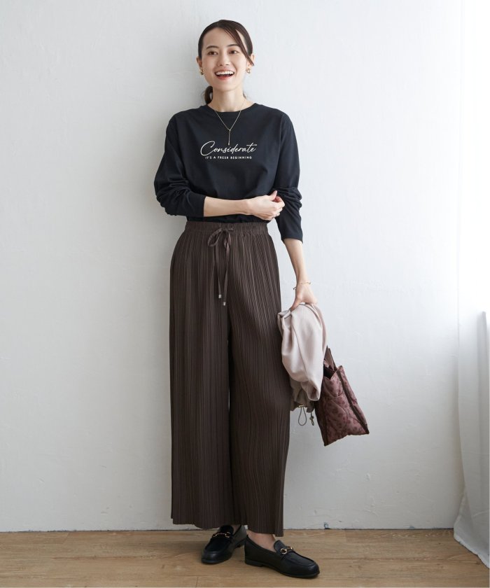 イッカ ikka ロゴフォトプリントロンT （ホワイト） ホワイト