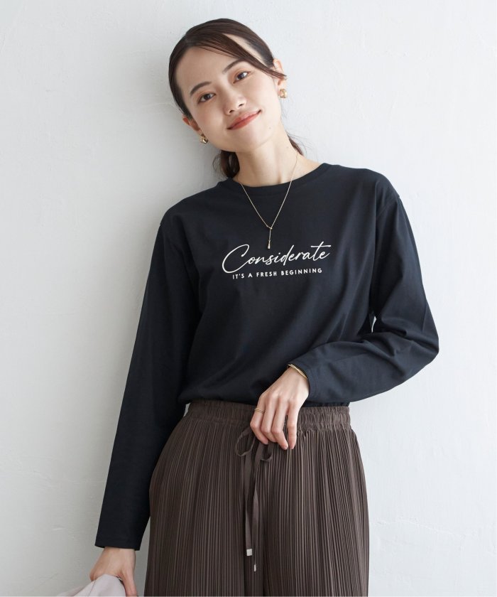イッカ ikka ロゴフォトプリントロンT （ホワイト） ホワイト