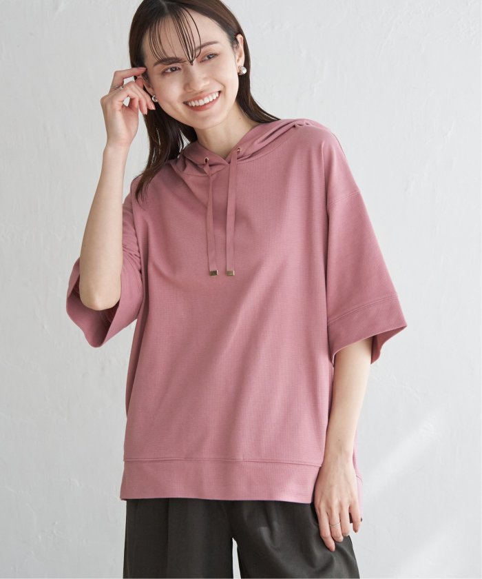 イッカ ikka 【雑誌InRed6月号掲載】コットンUSAミニワッフルポケツキPK （ライトグレー） ライトグレー