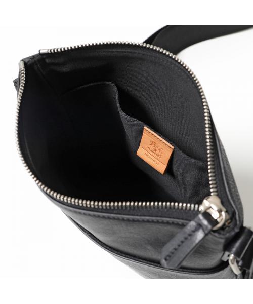 イルビゾンテ IL BISONTE IL BISONTE ショルダーバッグ BCR318 PO0001 アイコンロゴ （BK131/ブラック） BK131/ブラック