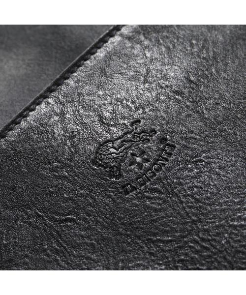 イルビゾンテ IL BISONTE IL BISONTE ショルダーバッグ BCR318 PO0001 アイコンロゴ （BK131/ブラック） BK131/ブラック