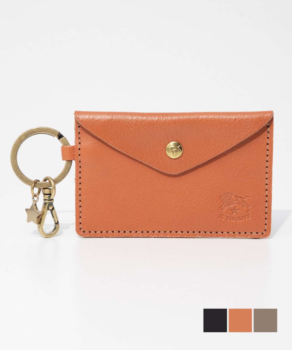 イルビゾンテ IL BISONTE イル ビゾンテ IL BISONTE Key Holder Classic In Vacchetta Vegetale Sg Sg  Scarlino スカルリーノ SKH042 PV0005 （ネロ） ネロ
