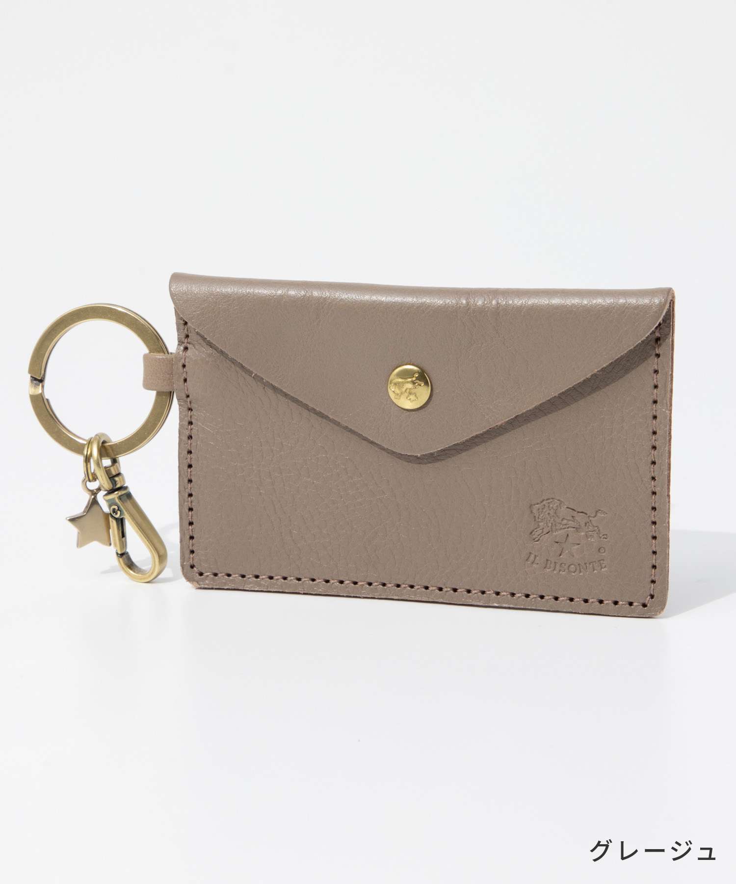 イルビゾンテ IL BISONTE イル ビゾンテ IL BISONTE Key Holder Classic In Vacchetta Vegetale Sg Sg  Scarlino スカルリーノ SKH042 PV0005 （ネロ） ネロ