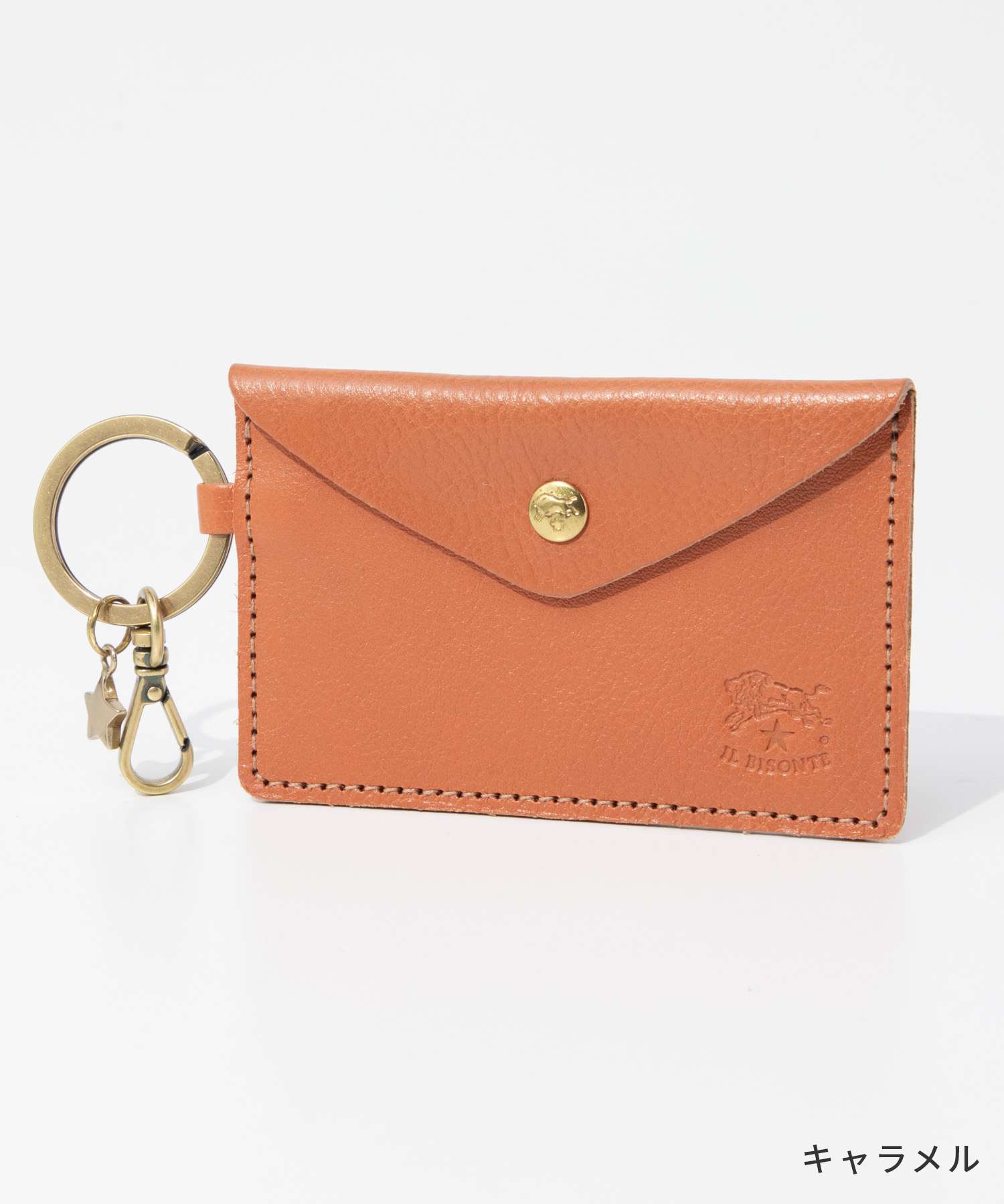 イルビゾンテ IL BISONTE イル ビゾンテ IL BISONTE Key Holder Classic In Vacchetta Vegetale Sg Sg  Scarlino スカルリーノ SKH042 PV0005 （ネロ） ネロ