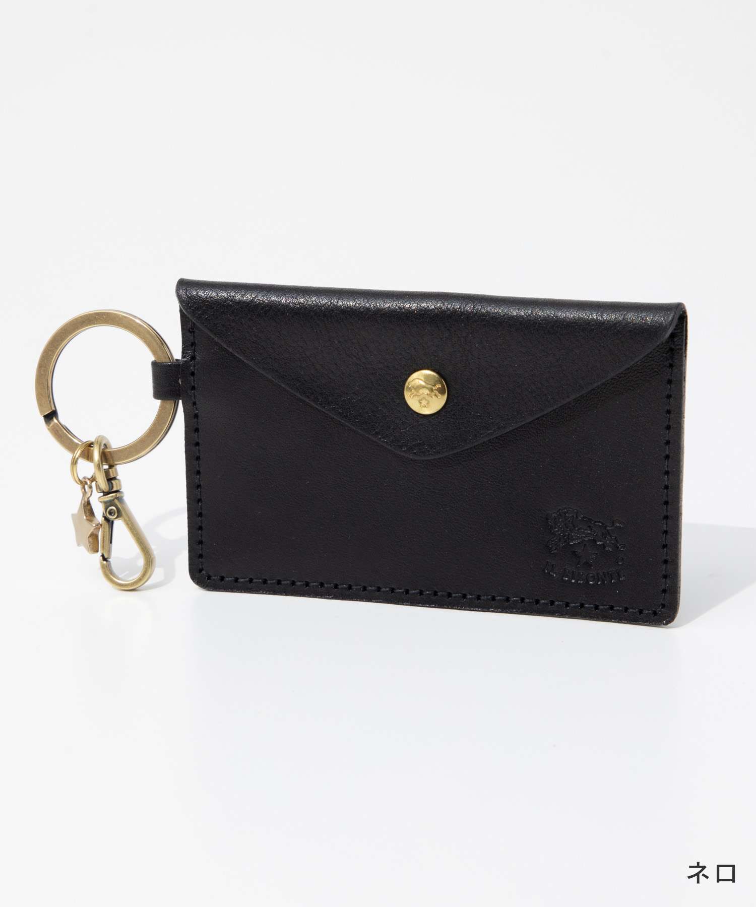 イルビゾンテ IL BISONTE イル ビゾンテ IL BISONTE Key Holder Classic In Vacchetta Vegetale Sg Sg  Scarlino スカルリーノ SKH042 PV0005 （ネロ） ネロ