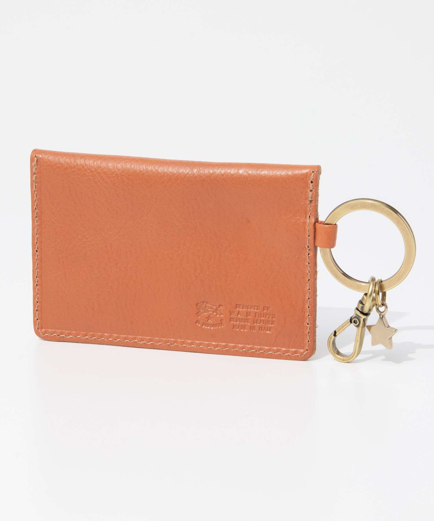 イルビゾンテ IL BISONTE イル ビゾンテ IL BISONTE Key Holder Classic In Vacchetta Vegetale Sg Sg  Scarlino スカルリーノ SKH042 PV0005 （ネロ） ネロ