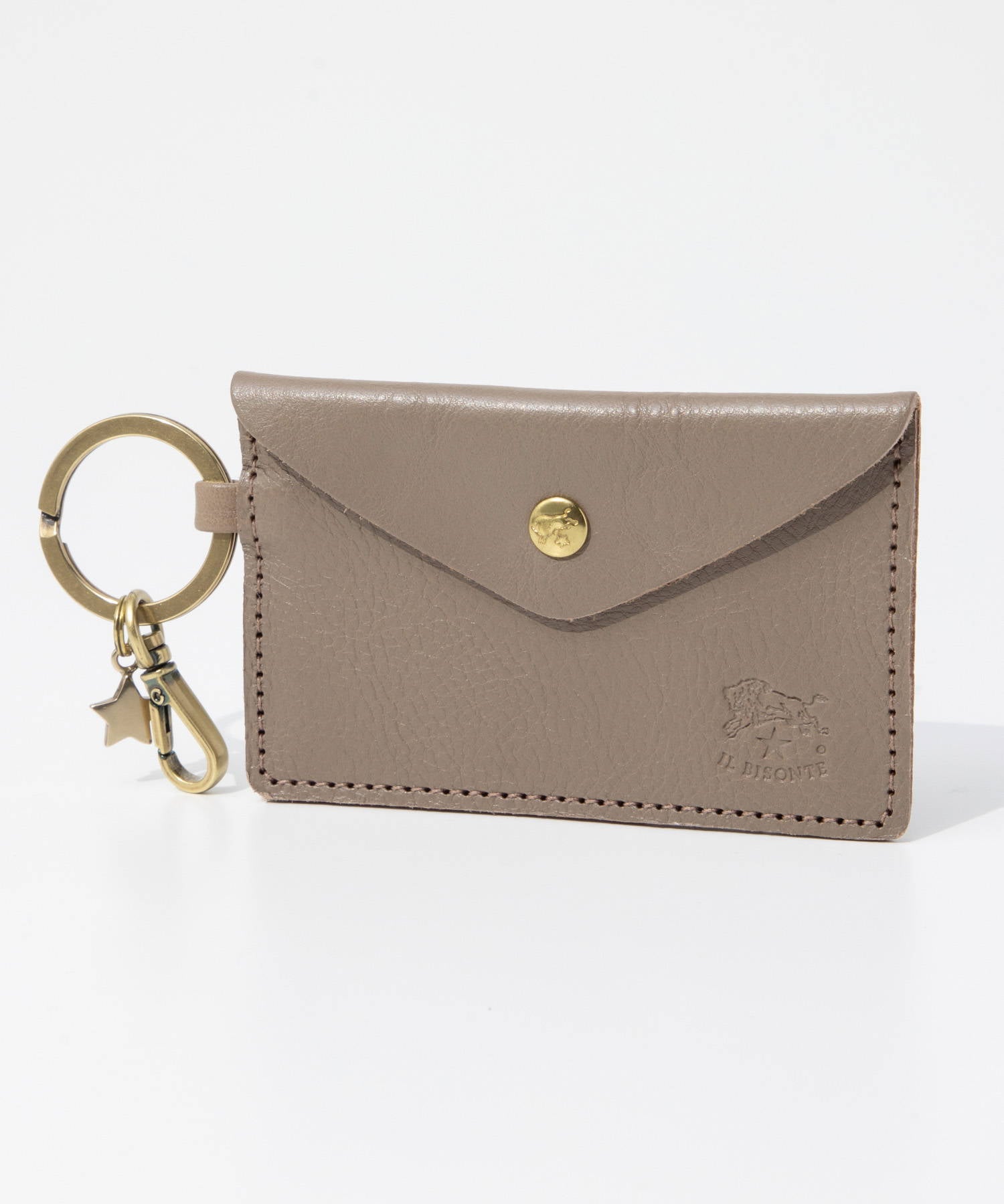 イルビゾンテ IL BISONTE イル ビゾンテ IL BISONTE Key Holder Classic In Vacchetta Vegetale Sg Sg  Scarlino スカルリーノ SKH042 PV0005 （グレージュ） グレージュ