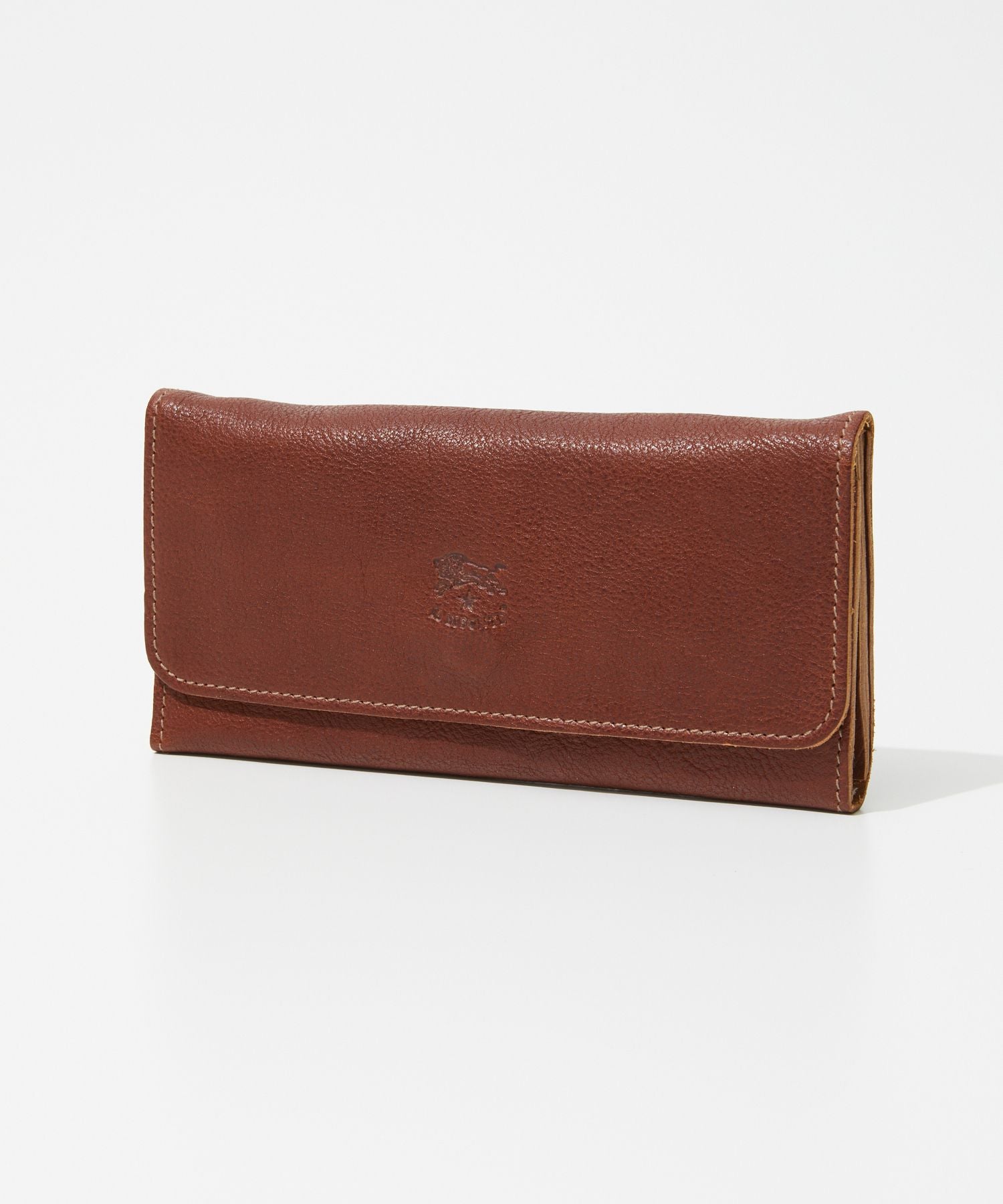 IL BISONTE SCW009 PO0001 Long Wallet Continental Wallet Classic Men's and Women's Wallet