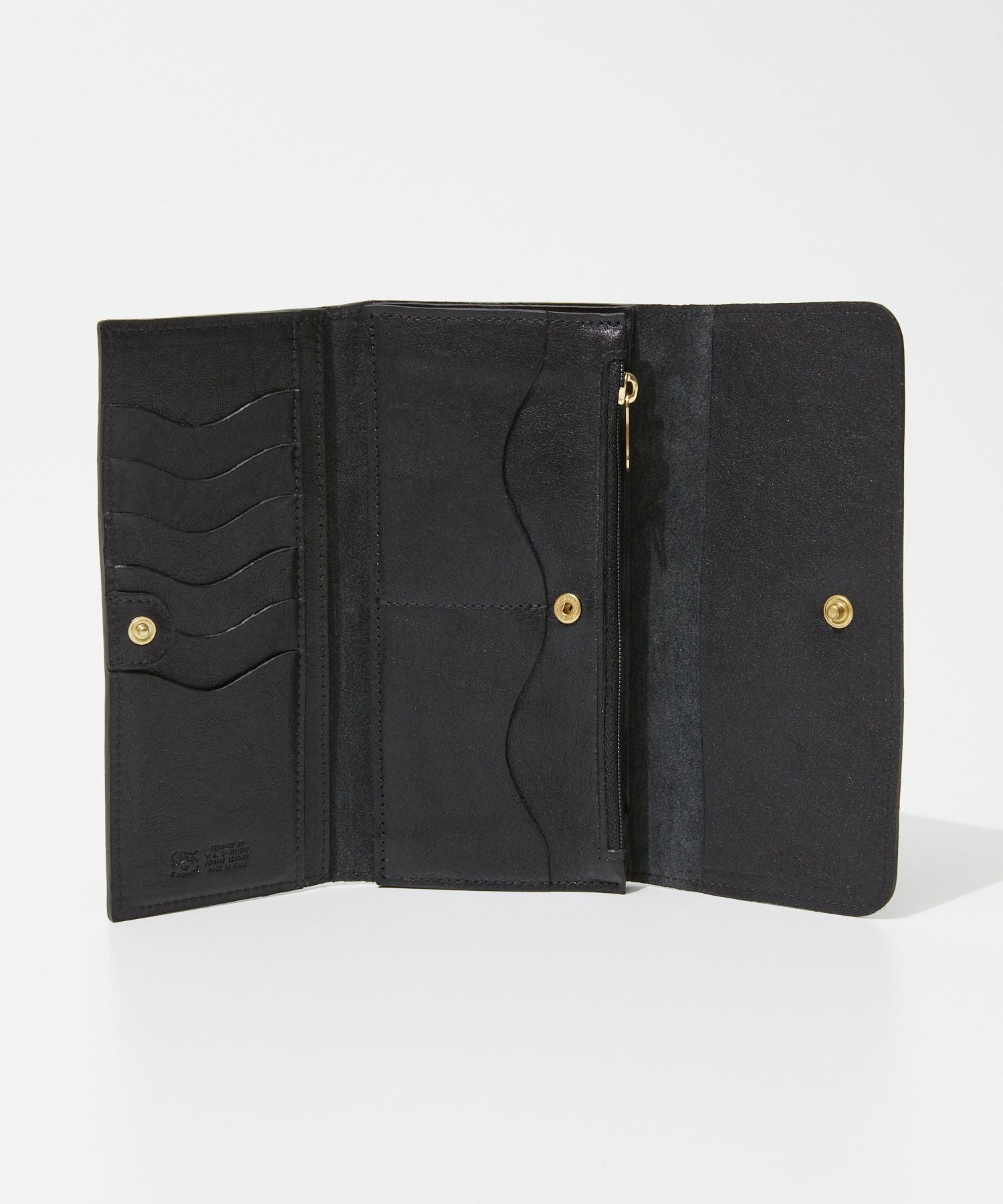 IL BISONTE SCW009 PO0001 Long Wallet Continental Wallet Classic Men's and Women's Wallet
