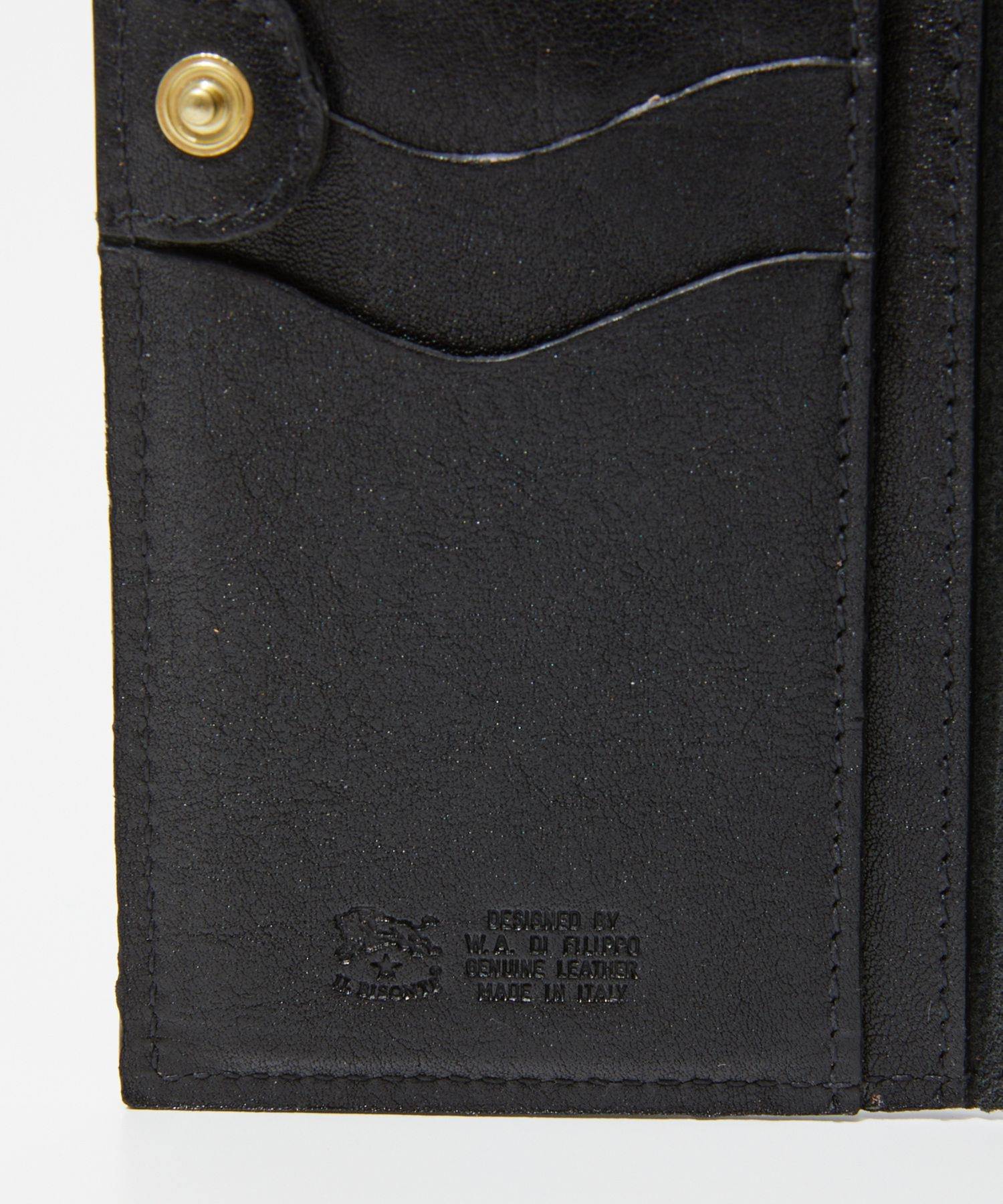 IL BISONTE SCW009 PO0001 Long Wallet Continental Wallet Classic Men's and Women's Wallet