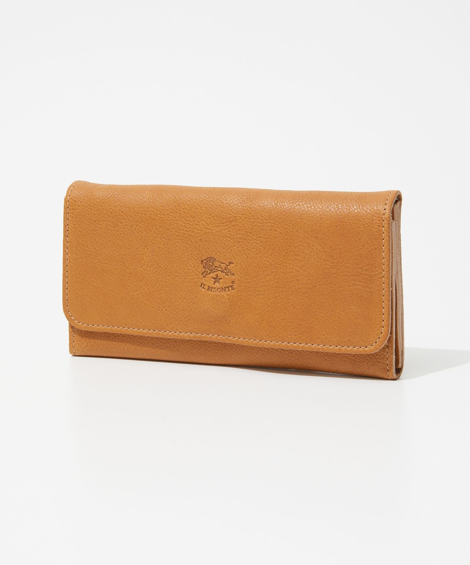 IL BISONTE SCW009 PO0001 Long Wallet Continental Wallet Classic Men's and Women's Wallet