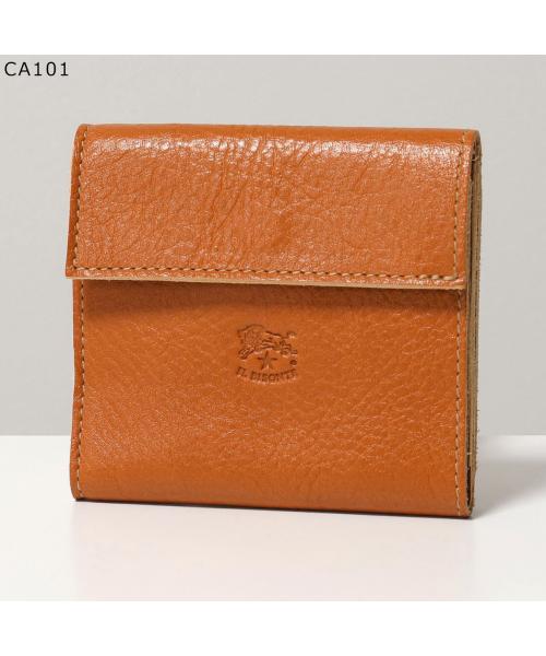 イルビゾンテ IL BISONTE イルビゾンテ C0455 P ミニ財布 小銭入れあり 5色 （NA106/ベージュ） NA106/ベージュ