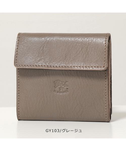 イルビゾンテ IL BISONTE イルビゾンテ C0455 P ミニ財布 小銭入れあり 5色 （NA106/ベージュ） NA106/ベージュ