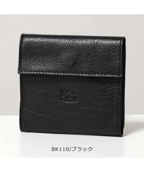 イルビゾンテ IL BISONTE イルビゾンテ C0455 P ミニ財布 小銭入れあり 5色 （BK110/ブラック） BK110/ブラック