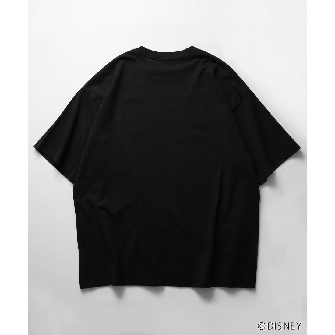 イルズ ILL'S Disney ディズニー Villains ヴィランズ ヴィンテージライク ピグメント加工 ビッグシルエット 半袖プリントTシャツ カットソー ユニセックス （ブラック） ブラック