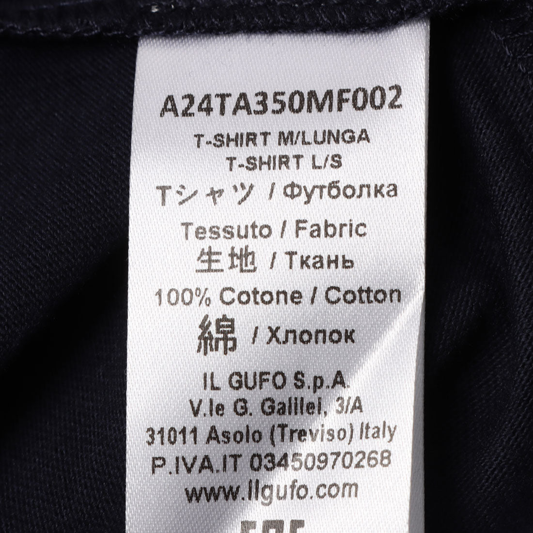 イル・グッフォ il gufo カットソー(薄地）_長袖T （ブラック） 他