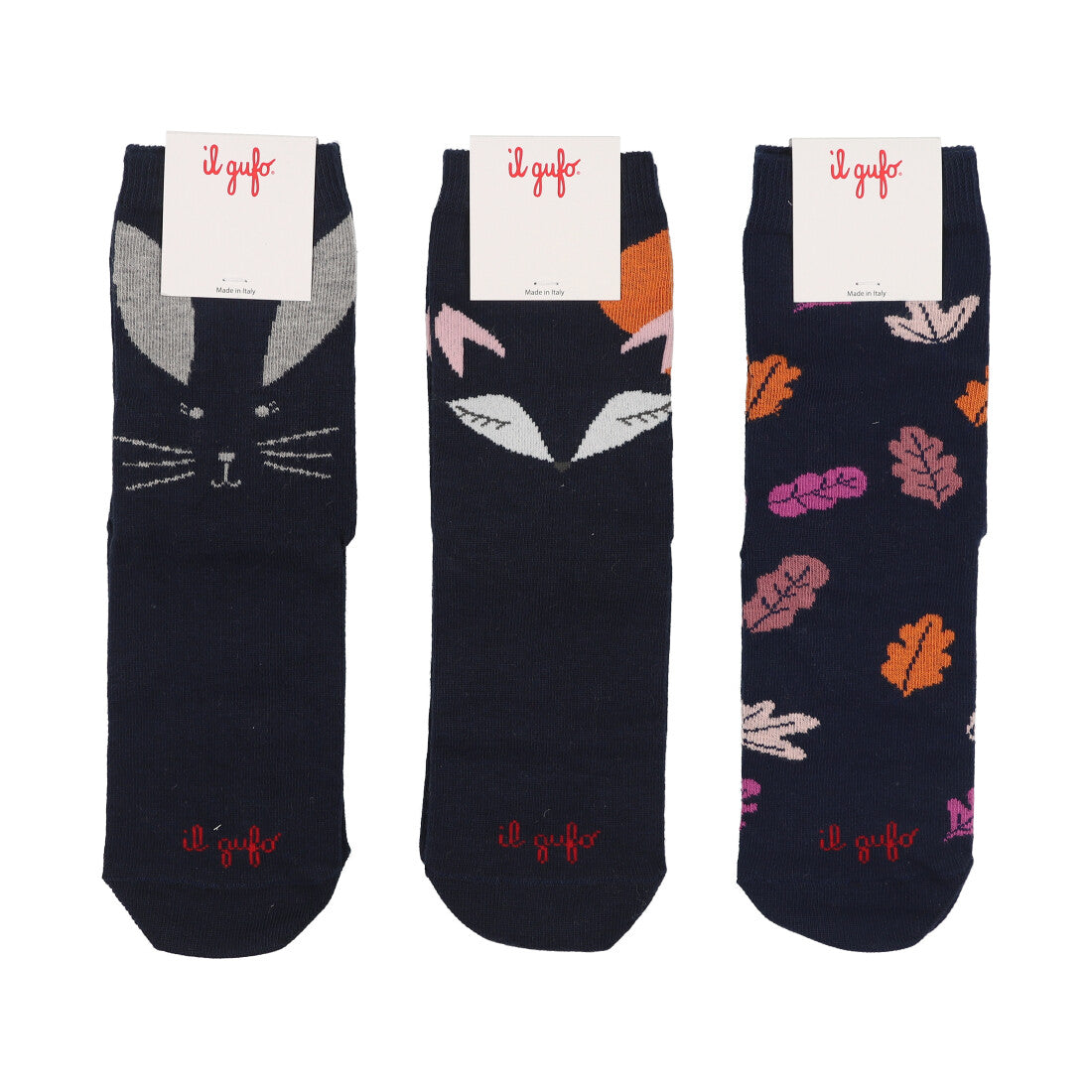 イル・グッフォ il gufo 服飾雑貨_ソックス （マルチカラー） 他