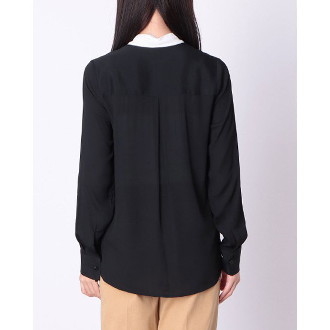 インペリアル IMPERIAL ボウタイ付バイカラーBL （BLACK） BLACK