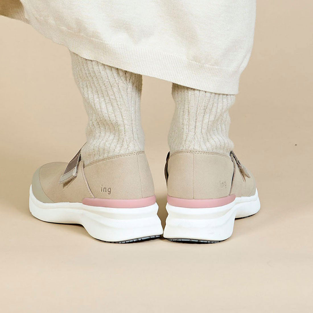 INGNI ing 【Bargain New】【Rain and Snow Compatible】Sock Boots