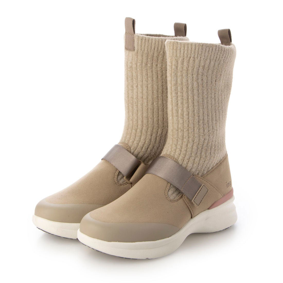 INGNI ing 【Bargain New】【Rain and Snow Compatible】Sock Boots