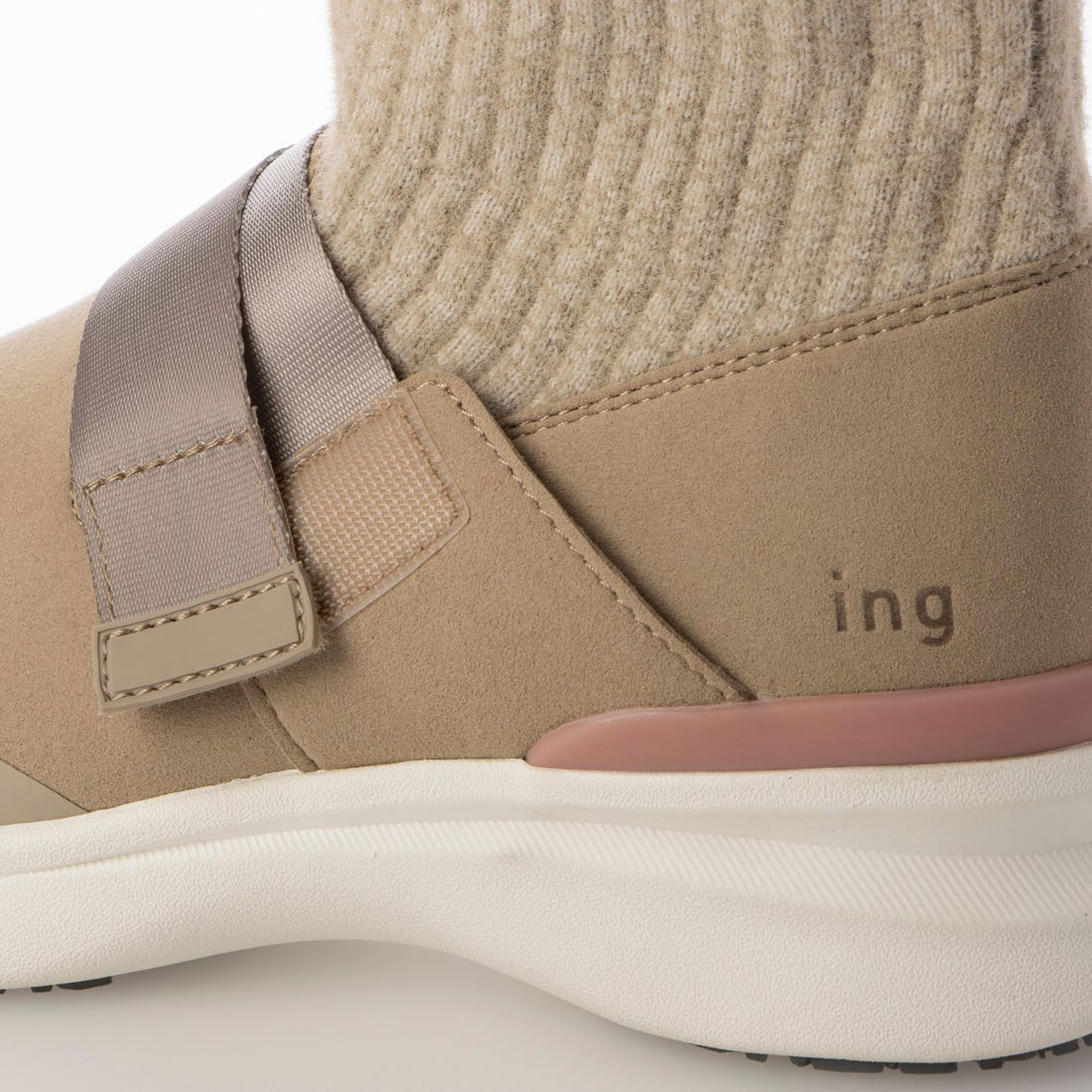 INGNI ing 【Bargain New】【Rain and Snow Compatible】Sock Boots
