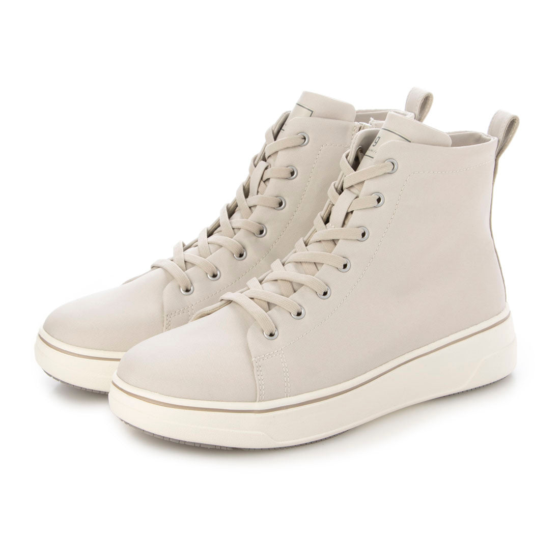 いんぐ INGNI ing 【Rain Compatible】 High-Top Thick Sole Sneakers