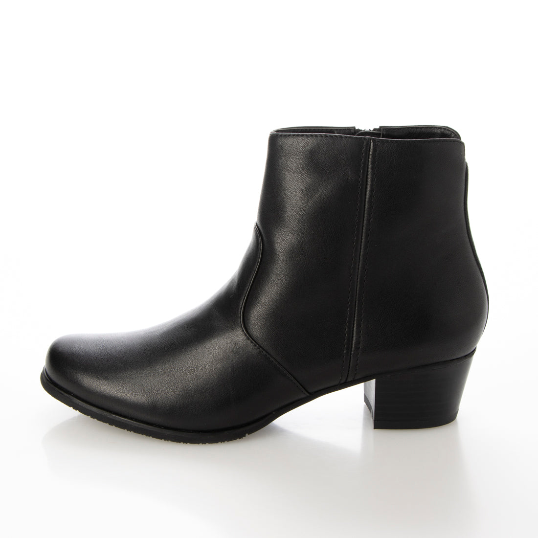 [WEB exclusive] Side stitch short boots