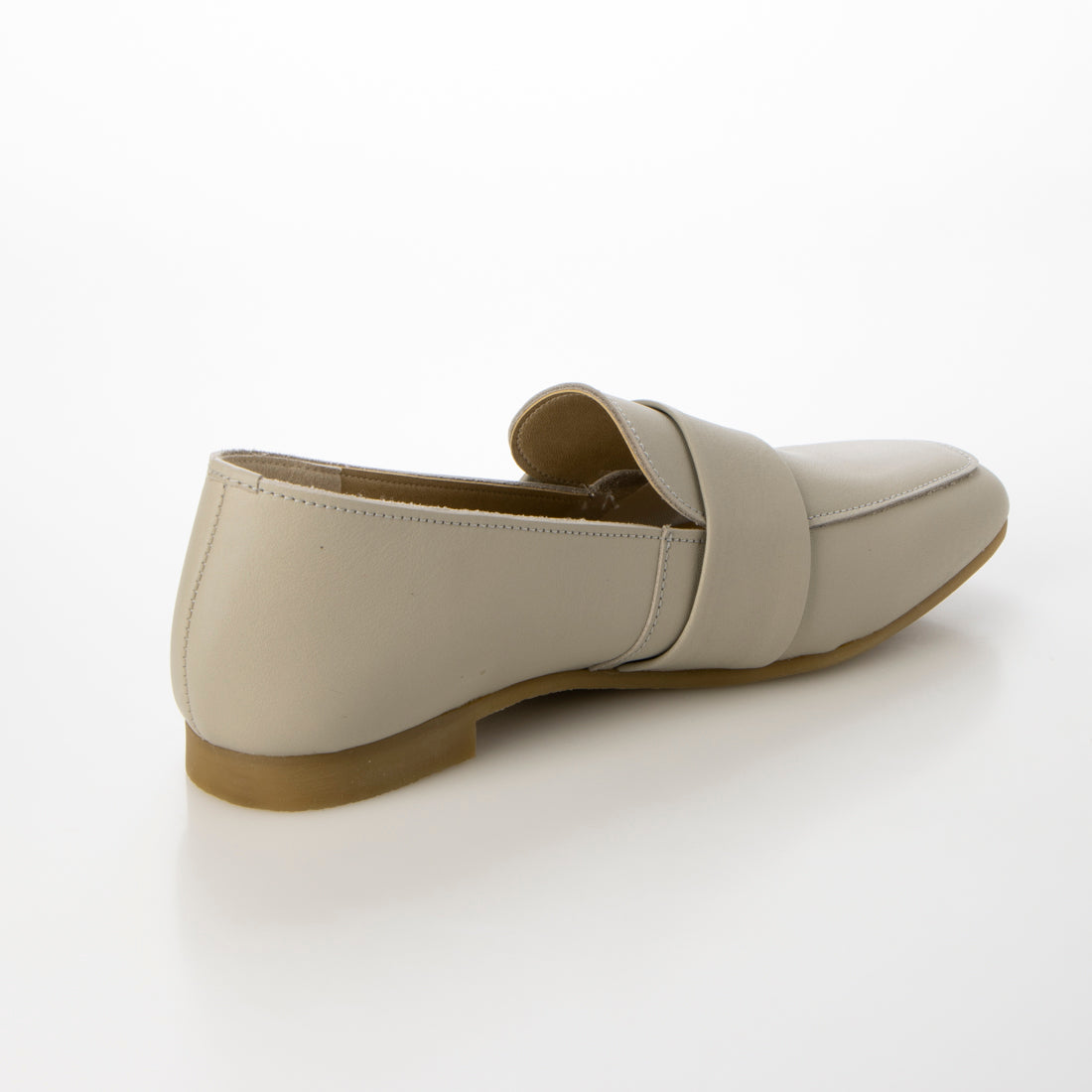 ing [WEB exclusive] Leather belt loafers