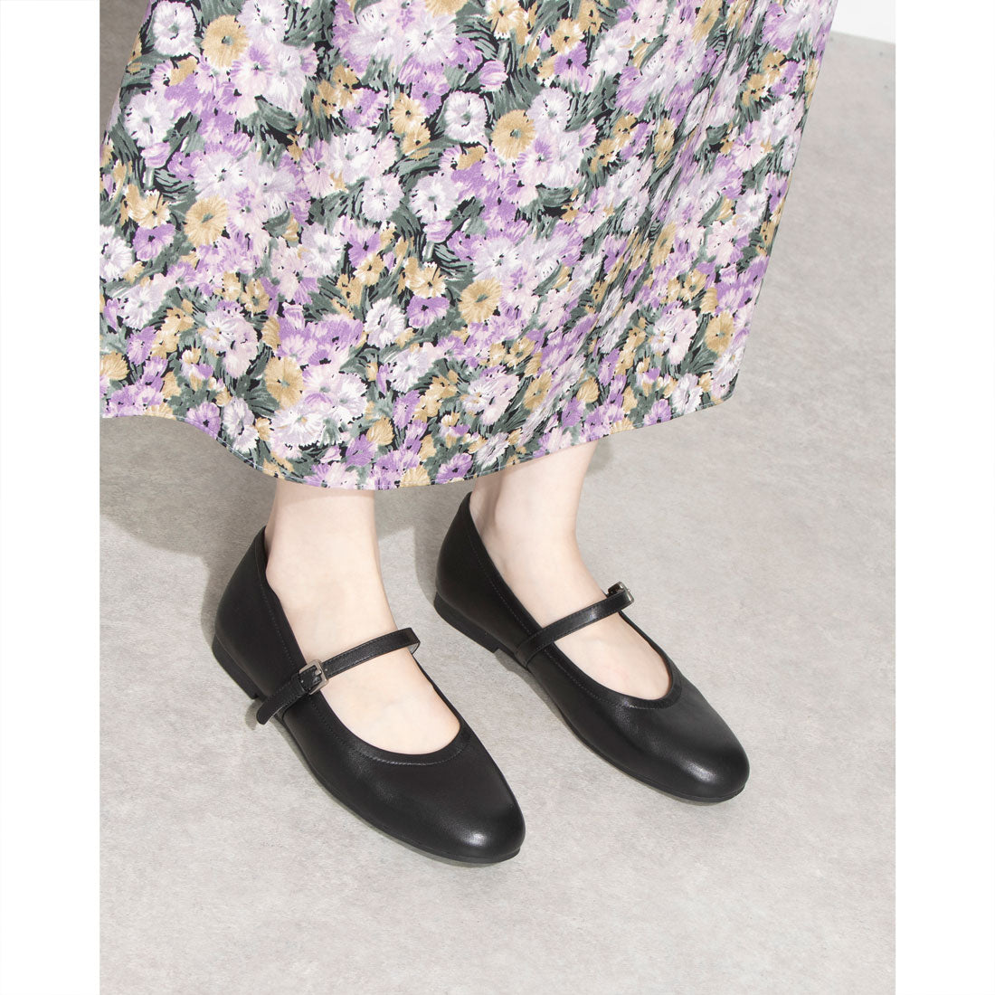 新品■H.P.S/HPS■コンフォートシューズ■メリージェーン ウィングチップ ing Soft Mary Jane