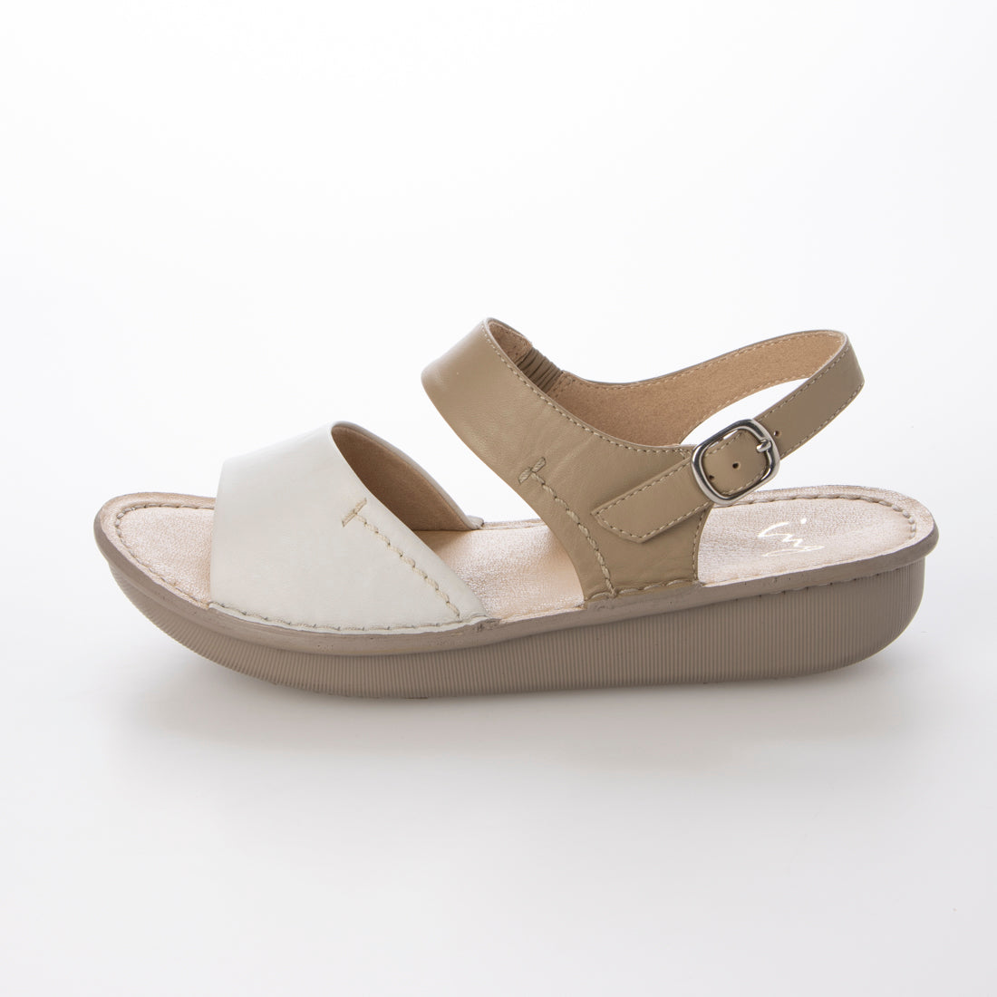 【WEB限定】【３E】厚底デザインサンダル