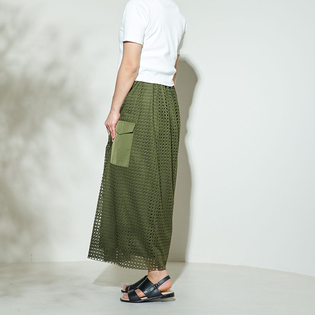 【WEB限定】【３E】ダブルベルトサンダル