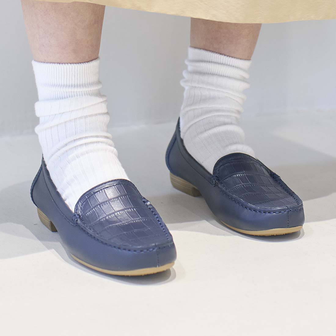 イング ing 【3E】モカシューズ