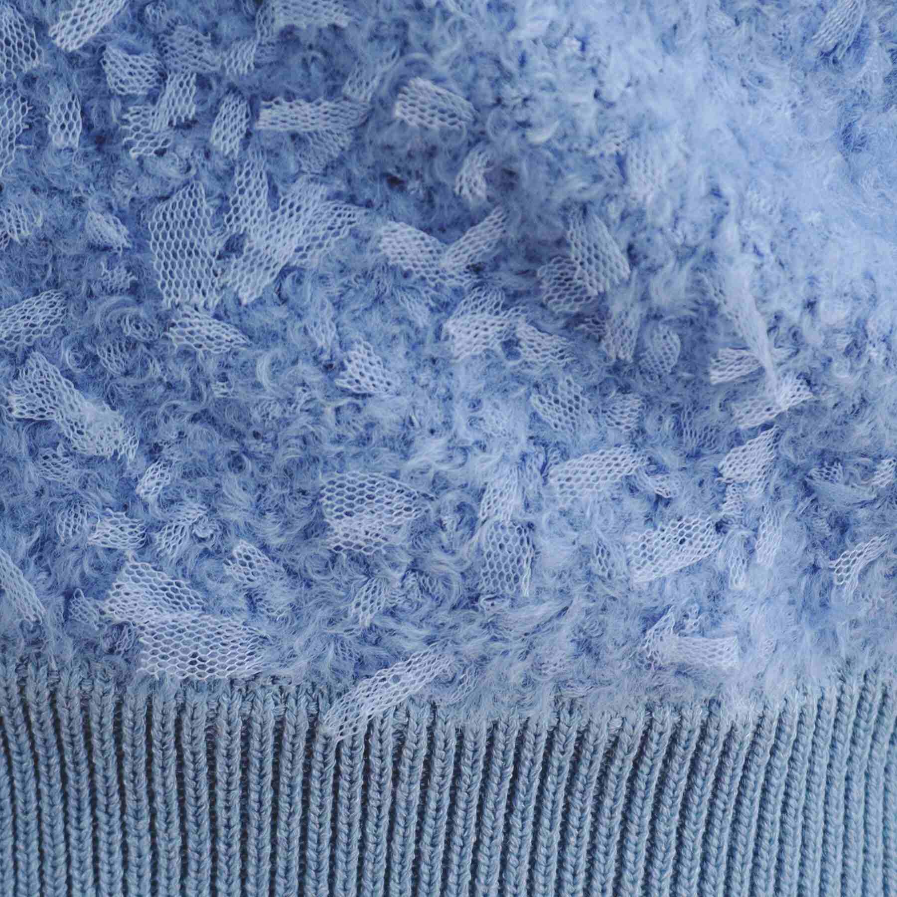 インデックス index チュールフラッグVネックカーディガン【洗濯機可】