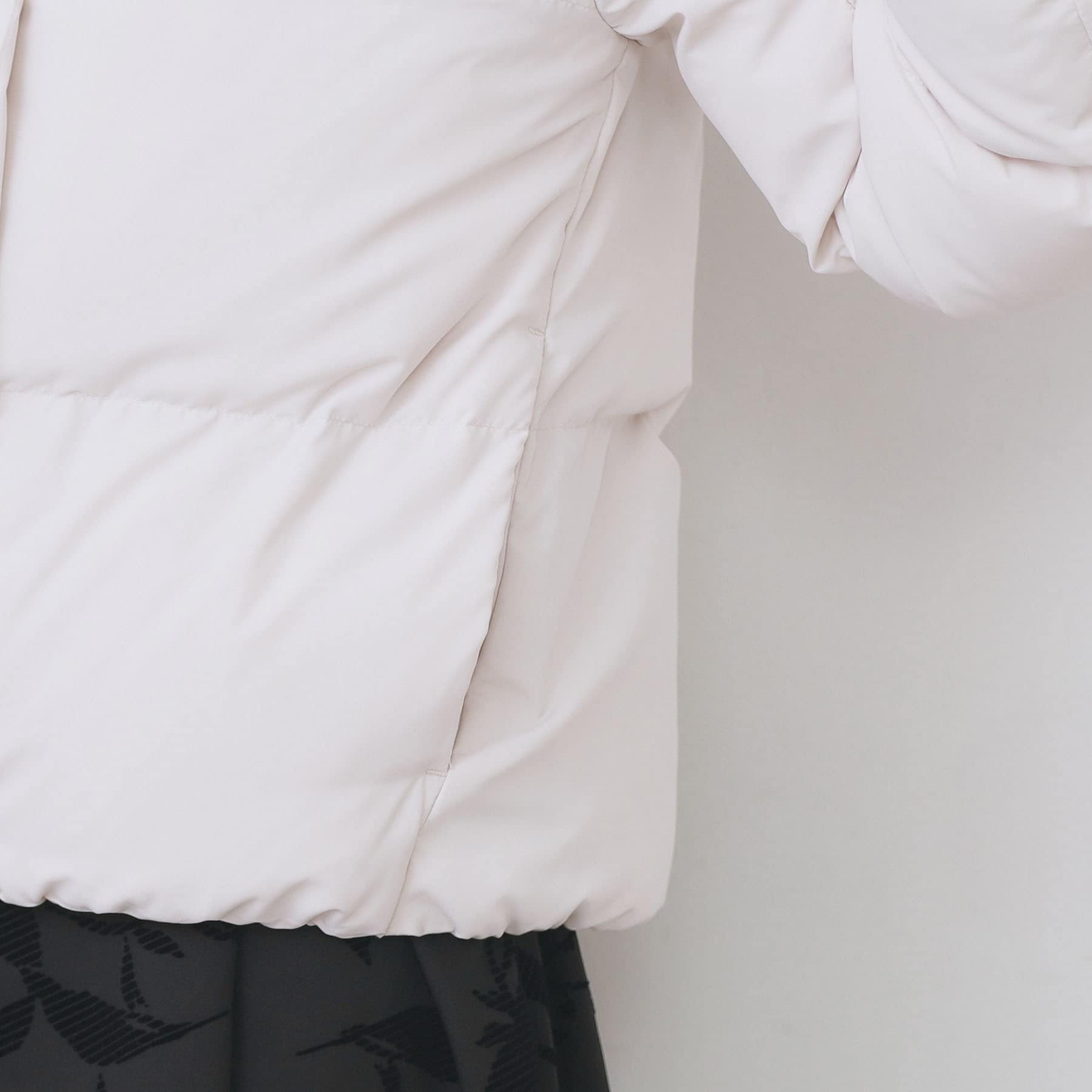 インデックス index KAWADAダウンショートコート【撥水/洗える/静電気防止裏地】《XS～LL》 （ブラウン(044)） ブラウン(044)