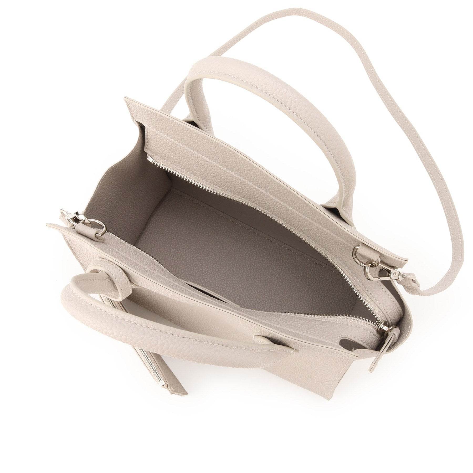 インディヴィ INDIVI ◆【合皮／マルチWAY／サブバッグ付】ミニショルダーバッグ （ライトグレー(611)） ライトグレー(611)