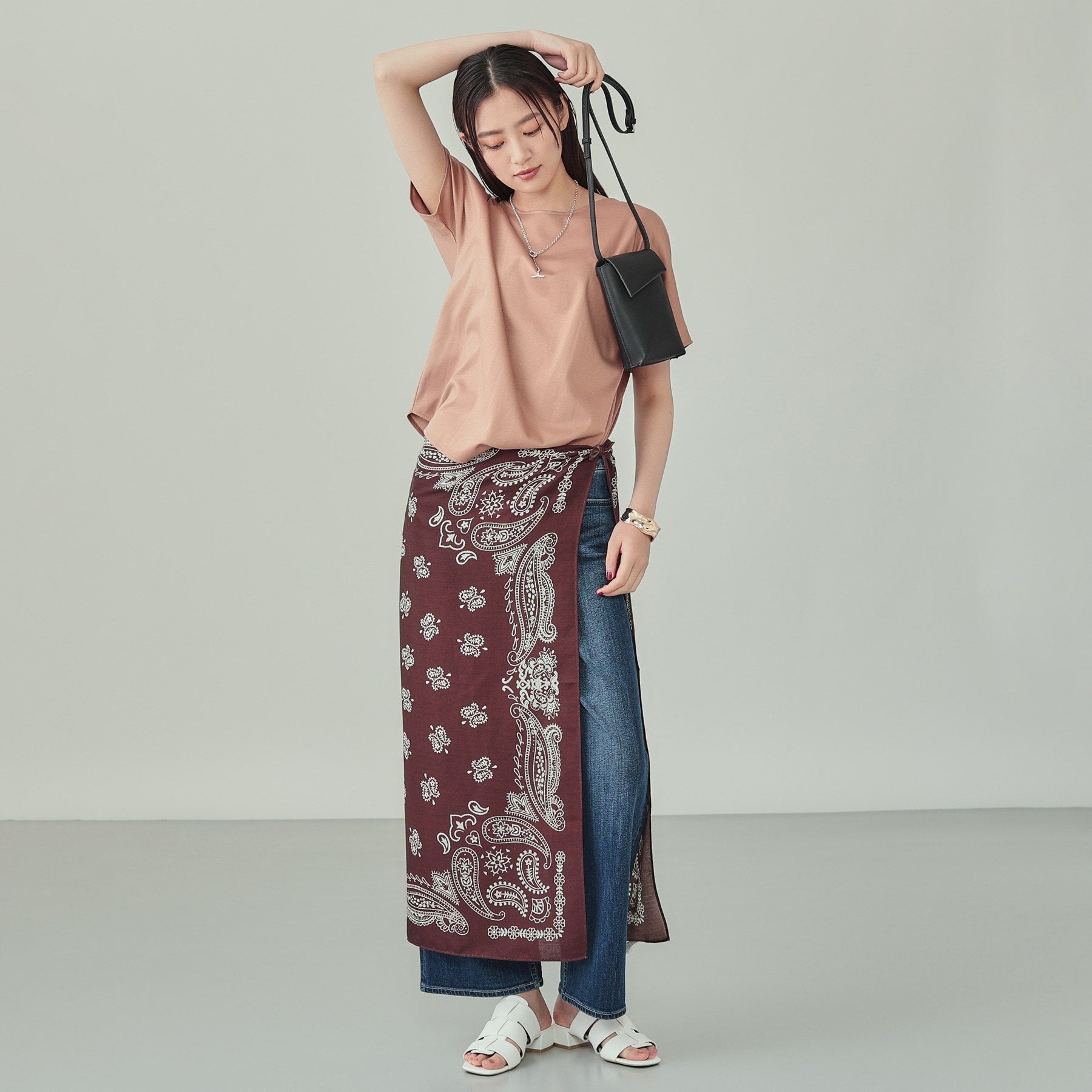 インディヴィ INDIVI フラップポシェット （ベージュ(052)） ベージュ(052)