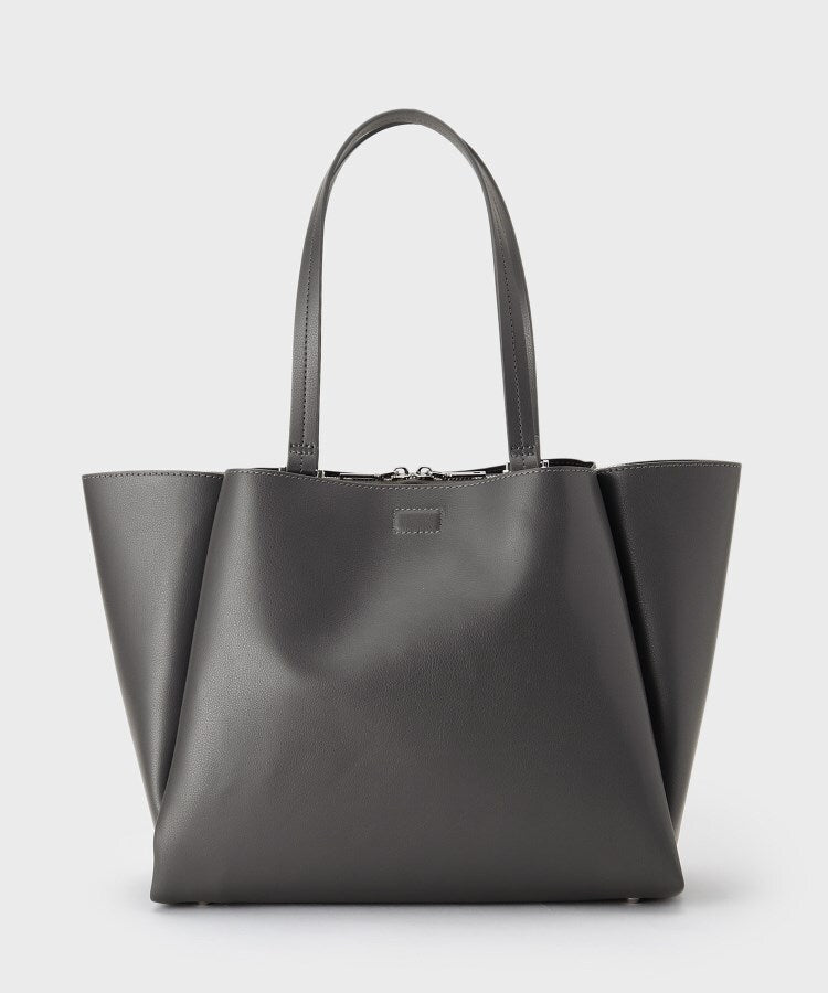 インディヴィ INDIVI 【A4収納可能／合皮】キャリアタックバッグ （ベージュ(052)） ベージュ(052)