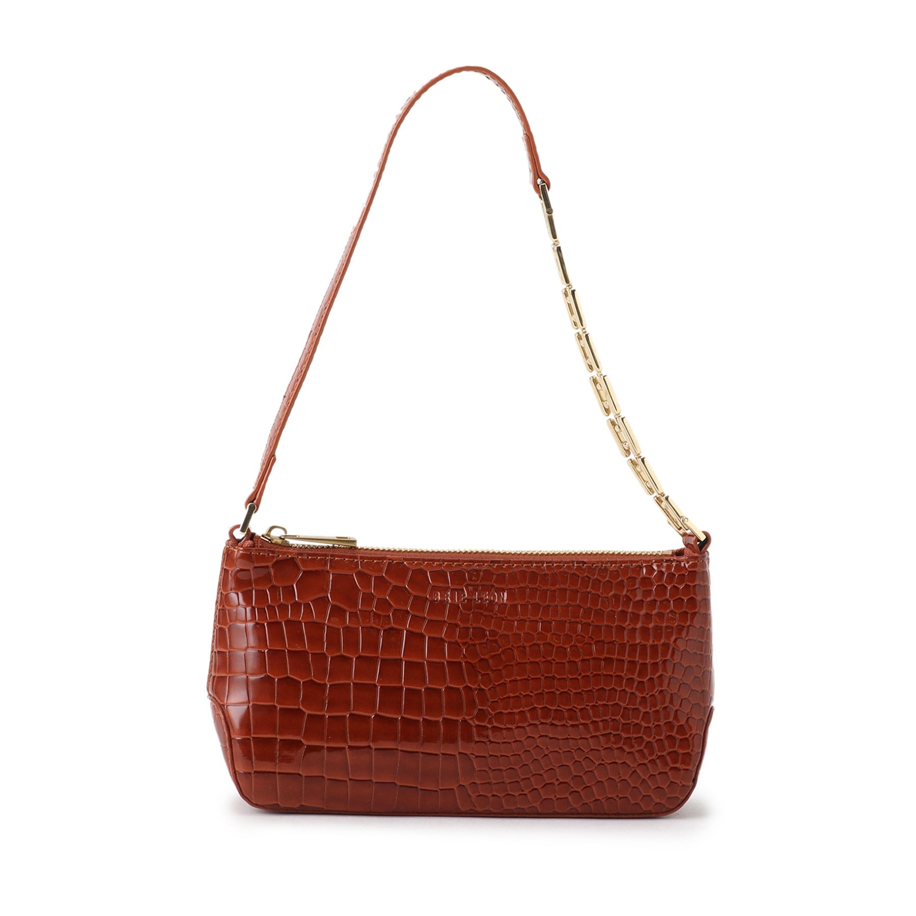 インディヴィ INDIVI 【BRIE LEON/ブリーレオン】スモールチェーンバッグ （ブラウン(042)） ブラウン(042)